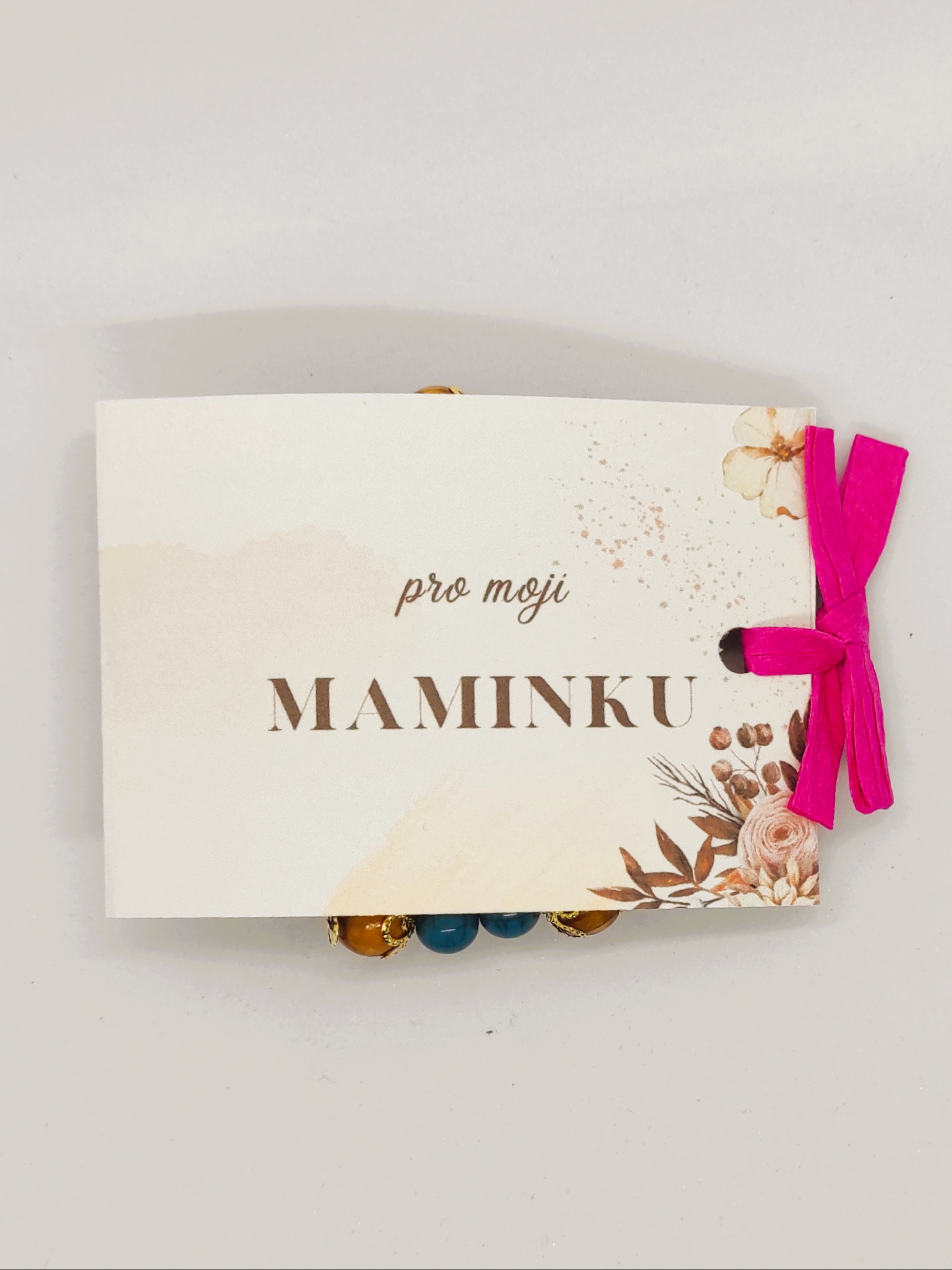 Náramek pro maminku s věnováním