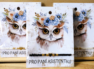 Náramek Pro paní asistentku